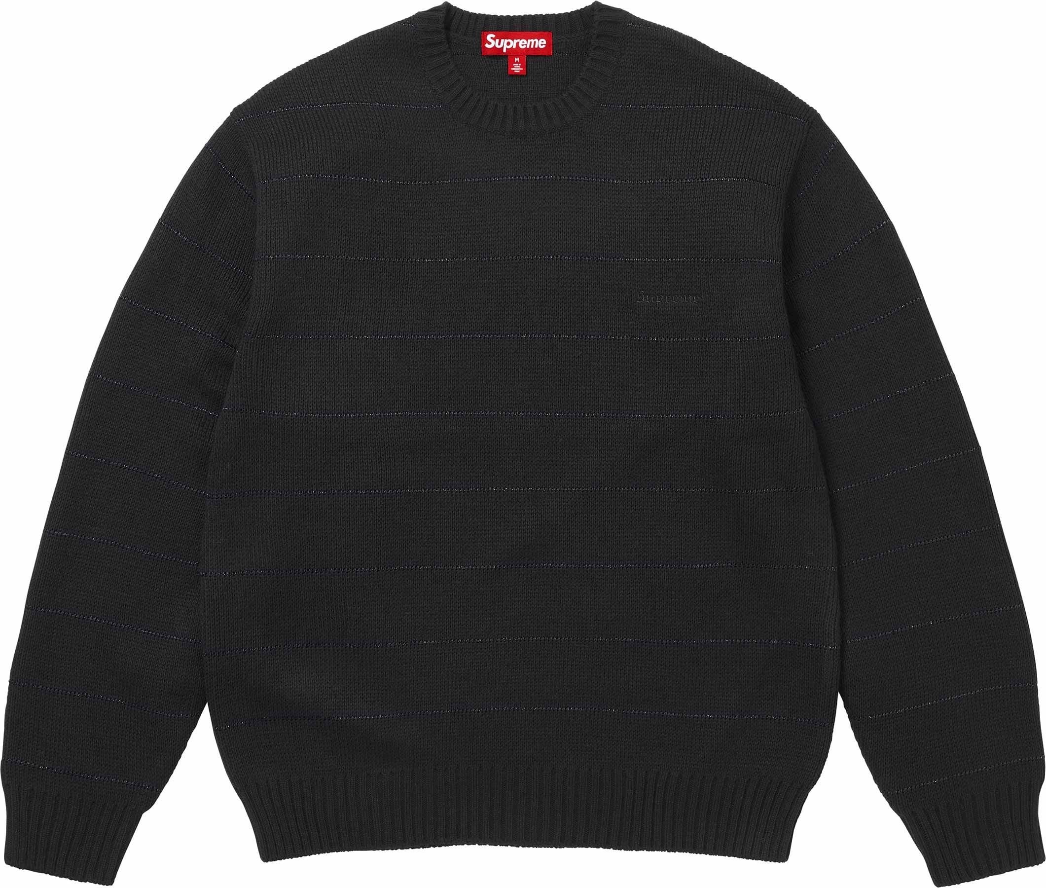 Metallic Stripe Sweater view 4